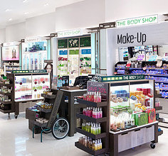 中島設(shè)計(jì)案例賞析與化妝品零售素材免費(fèi)商用下載指南